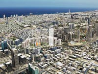  מגדלי המגורים במתחם גינדי תל אביב / צילום: יחצ