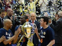 מכבי ת"א זוכה בגביע המדינה בכדורסל 2014 / צלם: קובי געדון – לע"מ