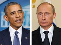 ולדימיר פוטין ברק אובמה / צילום: רויטרס