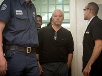 רונאל פישר בעת הארכת מעצרו /צילום: ליאור מזרחי