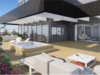 פנטהאוז נווה שרת בתל אביב/  הדמיה באדיבות GREENPARK