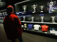 מוזיאון ריאל מדריד באצטדיון סנטיאגו ברנבאו / צילום: רויטרס