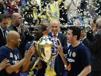 מכבי ת"א זוכה בגביע המדינה בכדורסל 2014 / צלם: קובי גדעון – לע"מ