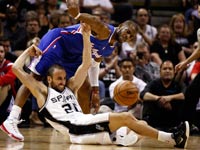 כריס פול, מאנו ג'ינובילי, סן אנטוניו מול קליפרס, NBA / צלם: רויטרס