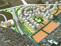  3,900 דירות חדשות ברמלה/הדמיה:רשות מקרקעי ישראל
