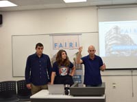 התאחדות הסטודנטים ודפני ליף מציגים את פיירי /צילום: דוברות התאחדות הסטודנטים והסטודנטיות בישראל