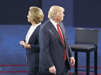דונלד טראמפ והילארי קלינטון  / צילום: רויטרס