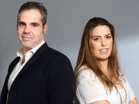 דיקלה קצוני ועידן אבישר / צילום: איל יצהר