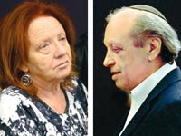 יוסף וג'ורג'ט גרינפלד / צילום: תמר מצפי