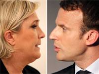 בחירות צרפת, עמנואל מקרון ומארין לה פן יתמודדו בסיבוב שני (צילום: רויטרס)