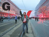 הפגנת הימין הקיצוני בפולין  / צילום: רויטרס - Agencja Gazeta