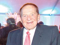 שלדון אדלסון / צילום: יח"צ-אסף לב