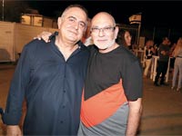 משה רוזנבלום ודוד גולברי / צילום:ניר פקין