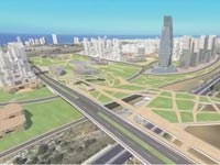 הדמיה נתניה בשנת 2035/ צילום: עיריית נתניה