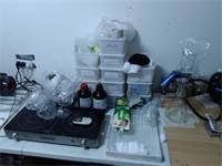 המעבדה לייצור הורמון גדילה / צילום: דוברות המשטרה