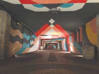 מעבר תת קרקעי ברחוב שז"ר / צילום: ששון תירם