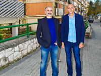 יוסי אטון ואורי ברשישת / צילום: רפי קוץ