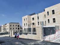 שכונה בבנייה של קבוצת רכישה חרדית בירושלים / צילום: רפי קוץ