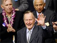 ג'ורג' בוש האב / קרדיט צילום: REUTERS/Rick Wilking