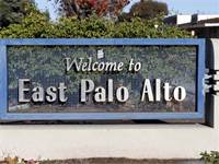 שלט של העיירה פאלו אלטו-מזרח / צילום: רויטרס