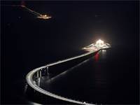 הגשר הימי הארוך בעולם בסין / צילום: רויטרס