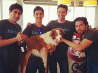 ארז אליעד, עמית גולן, מעוז מלמד וניק לניאדו / צילום יחצ