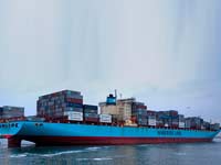 אונייה של Maersk / צילום: Jerry Lampen, רויטרס