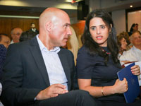 איילת שקד ואפי נוה / צילום: שלומי יוסף