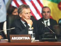 נשיא ארגנטינה, מאוריסיו מאקרי / צילום: רויטרס, Andres Stapff