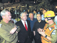 תרגיל להתמודדות עם רעידת אדמה שנערך בחולון ב–2012/ צילום: משה מילנר לע"מ