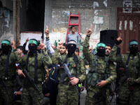 מיליציות של חמאס ברצועה  / צילום: רויטרס, Ibraheem Abu Mustafa