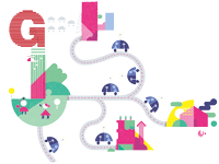 ערי העתיד האוטונומי / איור: עומר הופמן