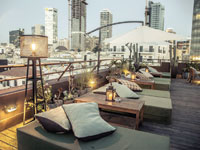 הגג של מלון בראון בתל אביב / צילום: אתר החברה