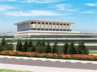 הדמייה של הרחבת הכנסת / צילום: פלג אדריכלים