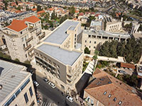 תוכנית הרחבת מלון נוטרדם / הדמיה: נחום מלצר אדריכלים