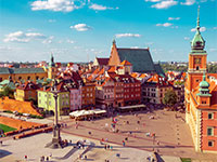 העיר העתיקה של ורשה. צומת תחבורה אידיאלי / צילום: shutterstock, שאטרסטוק