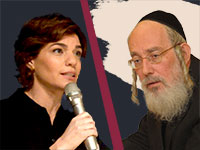 ישראל אייכלר מול תמר זנדברג / צילומים: איל יצהר, עיבוד: טלי בוגדנובסקי