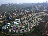 שכונת "דניה הירוקה" / הדמיה: אנדו סטודיו