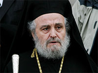 הפטריארך היווני–אורתודוקסי הקודם של ירושלים, אירינאוס / צילום: רויטרס