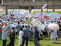 הפגנות רופאים ב-2011 / צילום: איל יצהר