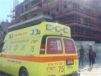 אתר הבנייה בבית שמש / צילום: מד"א