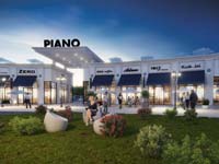 PIANO מתחם קניות ובילוי חדשני יוקם  בשכונת בעיר ימים פולג בנתניה/  צילום: הדמייה: סטודיו 