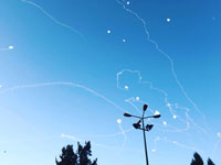 יירוט מעל שדרות/ צילום : שי גולדן