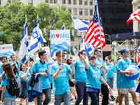 מצעד תמיכה בישראל, ניו־יורק, יוני 2019./ צילום: shutterstock א.ס.א פ קריאייטיב