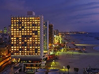 מלון הרודס בטיילת ת"א. "מתישהו ההצגה תימשך" / צילום: רשת פתאל