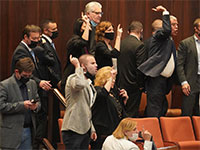 מהומה בכנסת על אישור הקמת ועדת חקירה לצוללות שהעלתה ח"כ תמר זנדברג / צילום: שמוליק גרוסמן, דוברות הכנסת