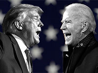 טראמפ מול טראמפ. הבחירות עוד שבועיים בלבד. צילומים: Associated Press / עיבוד: טלי בוגדנובסקי , גלובס