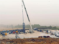 אתר קידוח נפט שדה מגד 5 - גבעות עולם / צילום: תמר מצפי