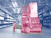 מחסן בטקסס / צילום: shutterstock, עיבוד: טלי בוגדנובסקי