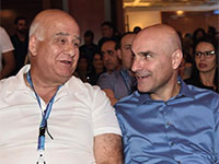 אפי נוה (מימין) וחאלד זועבי / צילום: לשכת עורכי הדין
